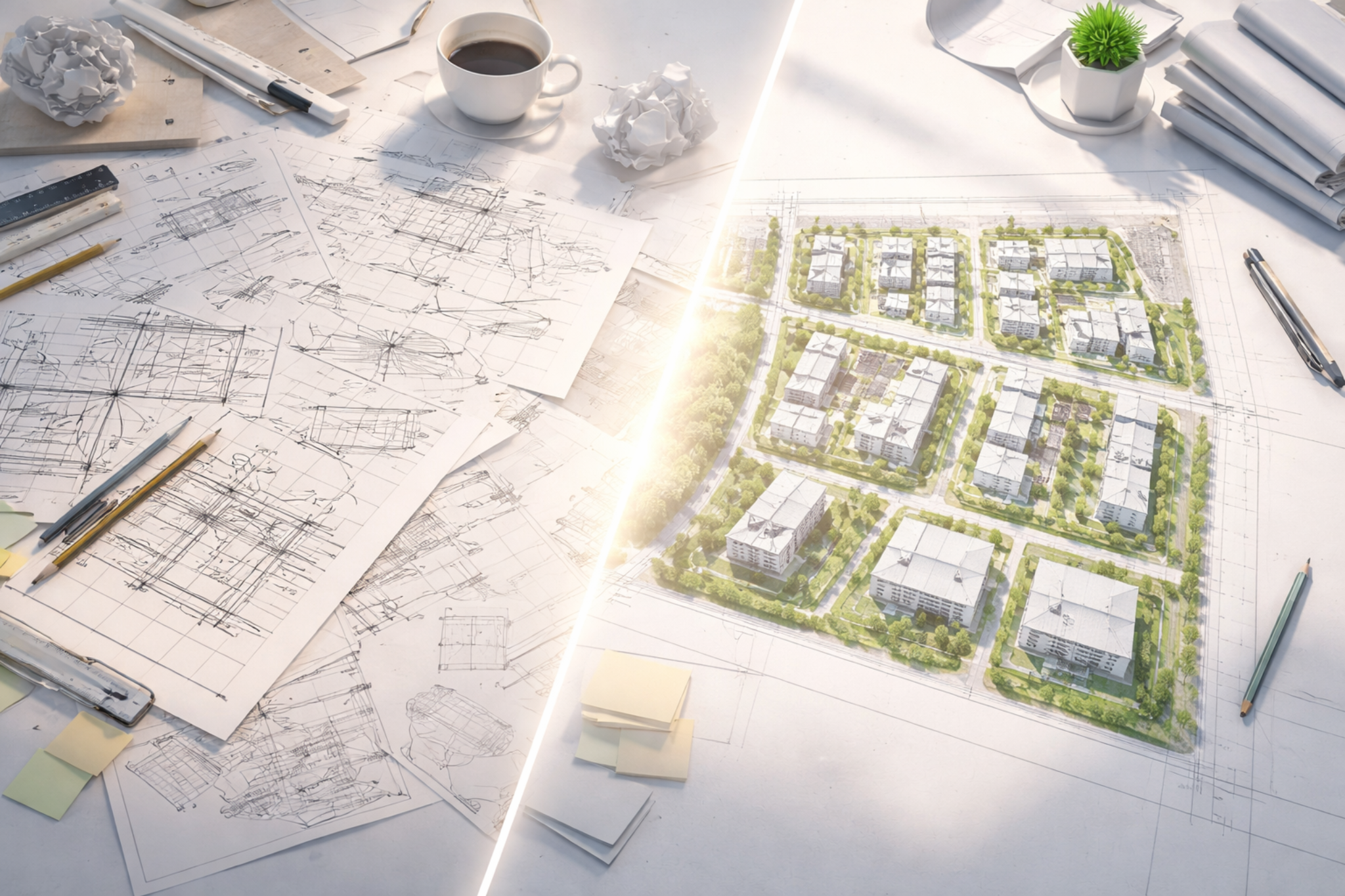 Zeitgenössische Innenarchitektur mit hochwertiger Treppe